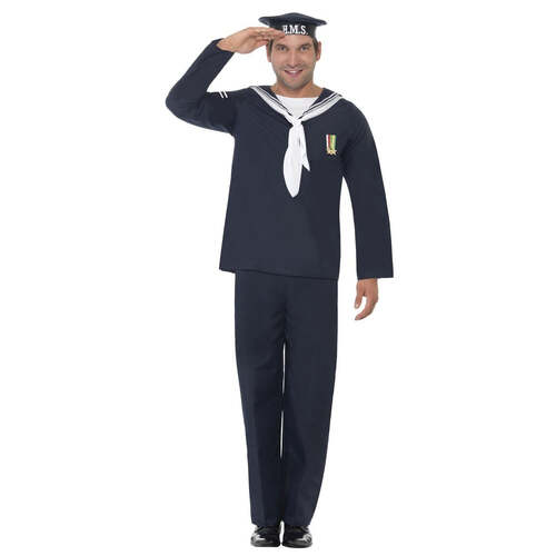 Blue Naval Seaman Costume