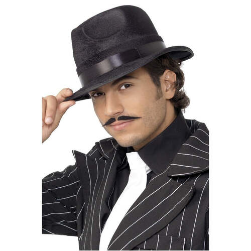 Black Indestructible Fedora Hat