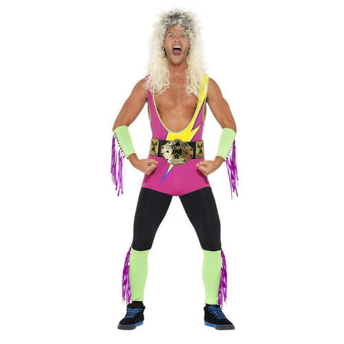 Retro Wrestler Costume