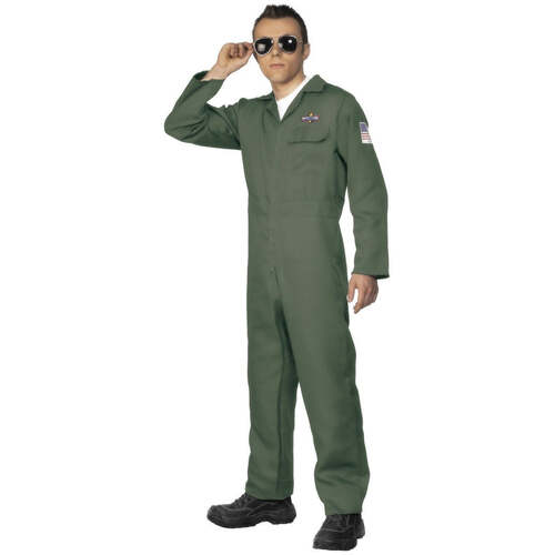 Green Aviator Costume