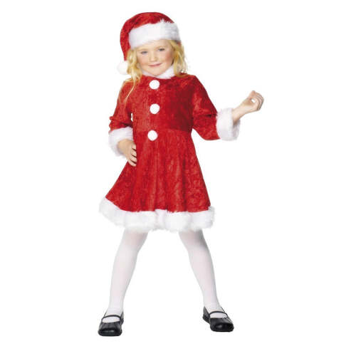 Mini Miss Santa Costume