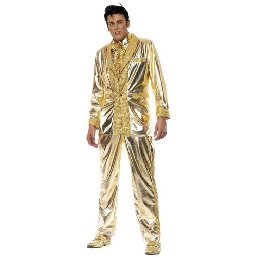 Elvis Gold Suit Costume