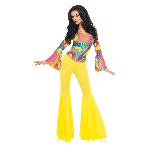 Fever 70S Groovy Babe Costume