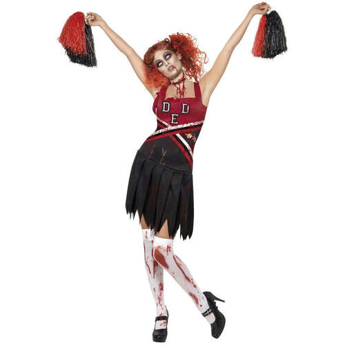 High School Horror Cheerleader Adult Women's Costume