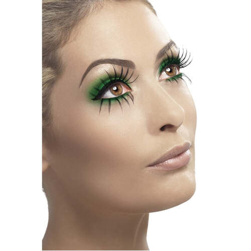 Long Black Eyelashes Top and Bottom Set