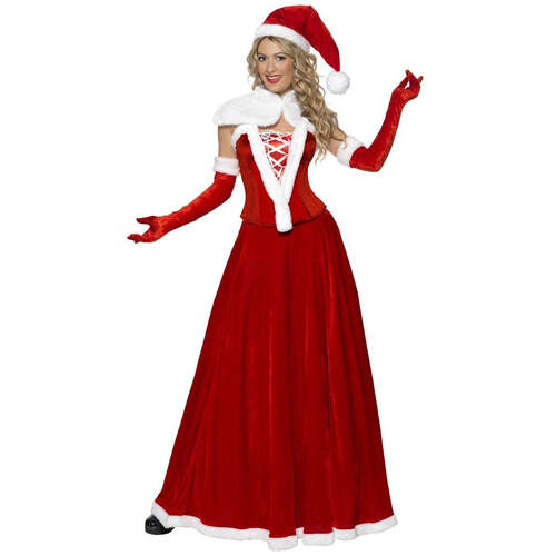 Luxury Miss Santa Costume