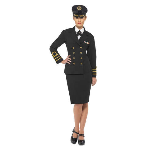 Womens Navy Officer Costume