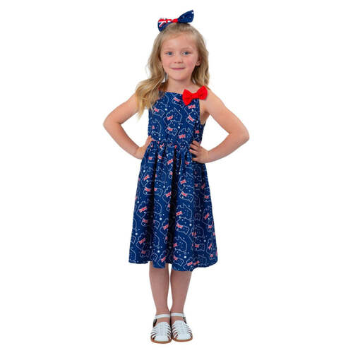 Girls Australia Flag Dress