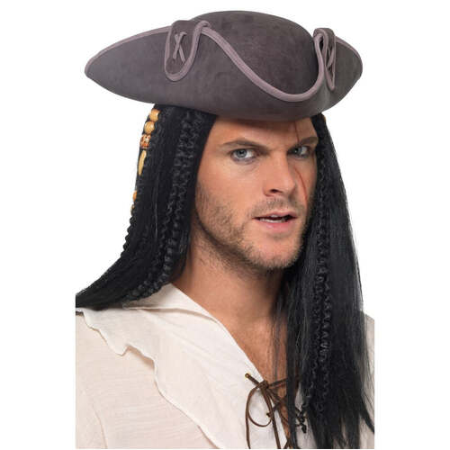 Tricorn Pirate Captain Hat