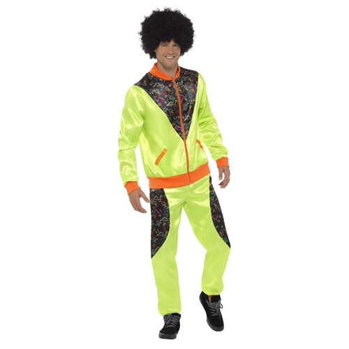 Mens Retro Shell Suit Costume