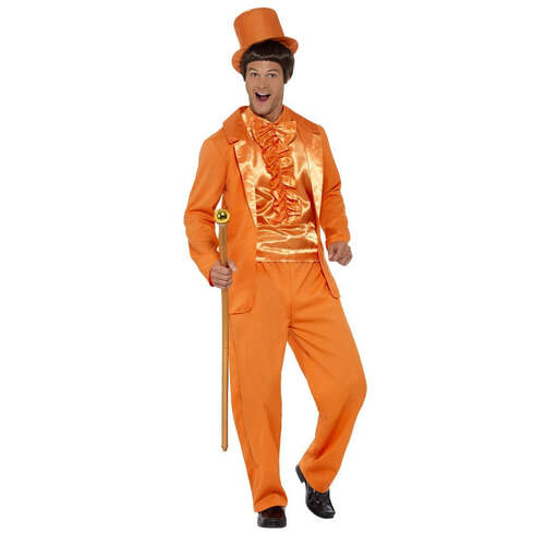 Orange 90s Stupid Tuxedo Costume