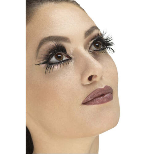 Black Eyelashes Wings Top & Bottom Set 