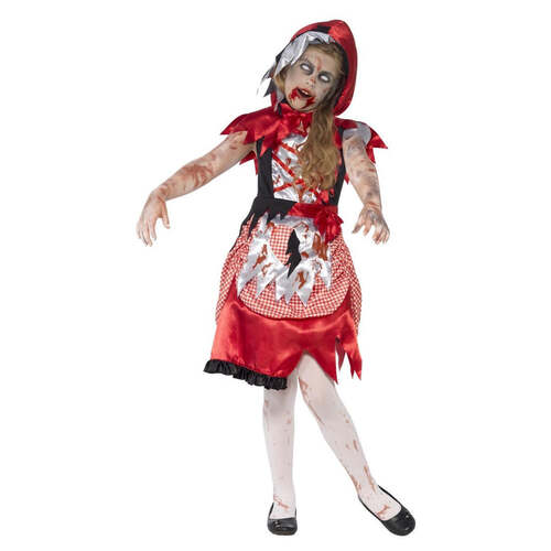 Kids Zombie Miss Hood Costume