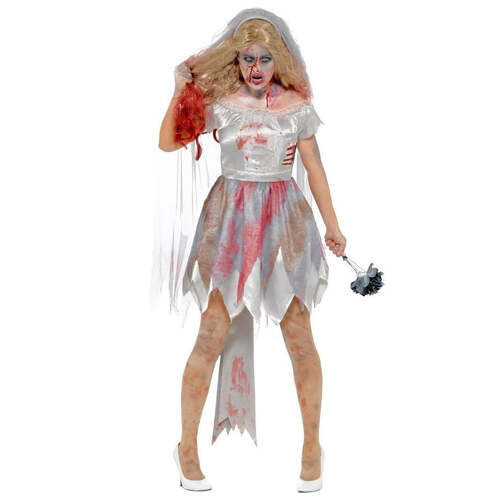 Zombie Bride Adult Women's Costume