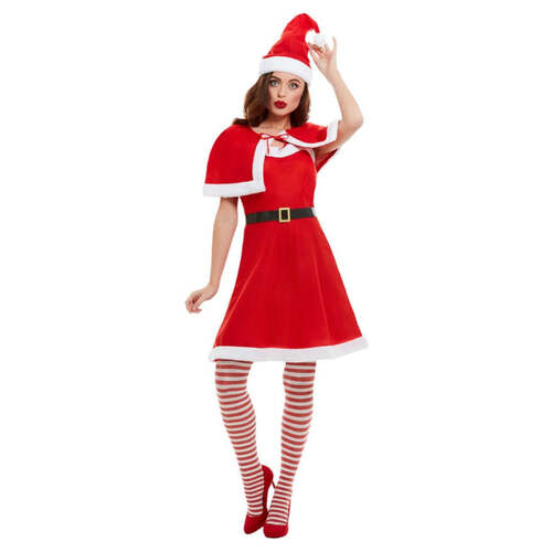 Miss Santa Dress with Cape