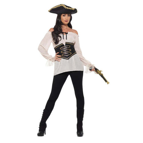 Ivory Deluxe Ladies Pirate Shirt