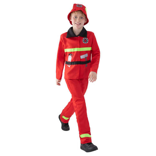 Kids Fire Fighter Costume