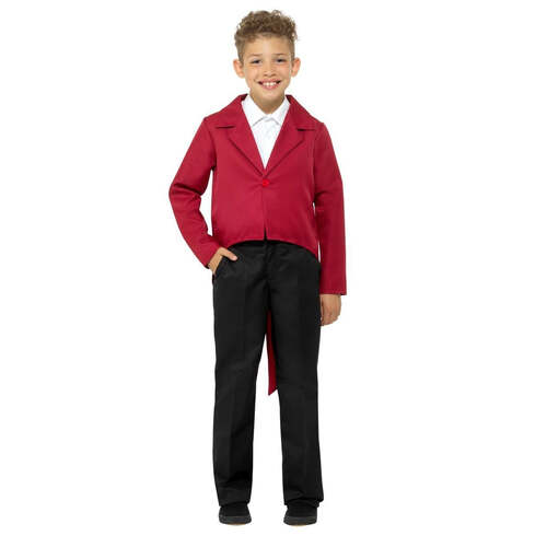 Kids Red Tailcoat