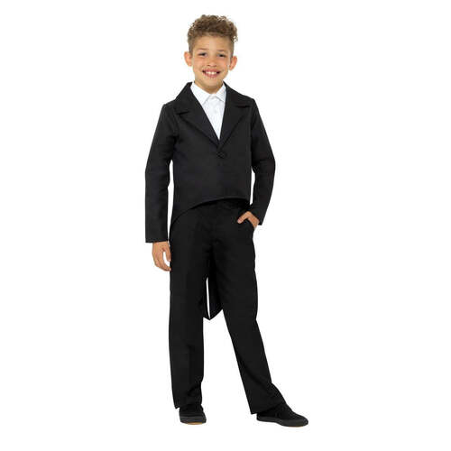 Kids Black Tailcoat