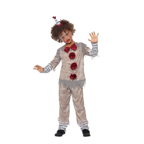 Vintage Clown Boy Costume