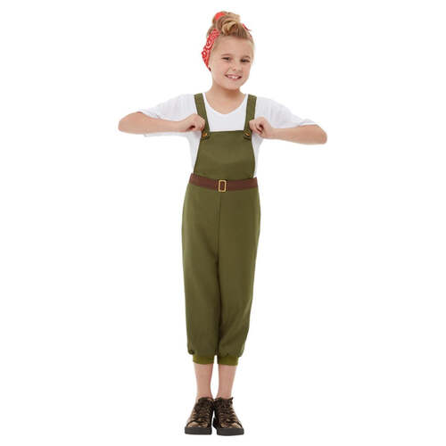 WW2 Little Land Girl Costume