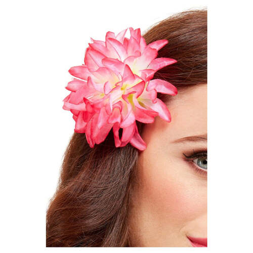 Tropical Hawaiian Flower Hair Clip