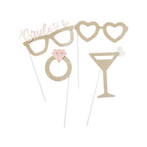 Gold Hen Party Photobooth Kit