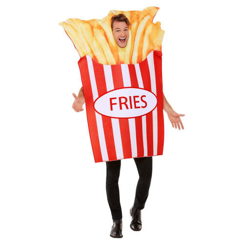 Red & White Fries Costume