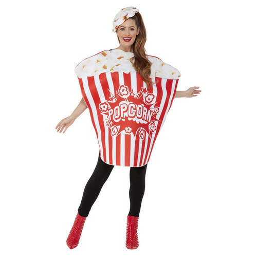 Red & White Popcorn Costume