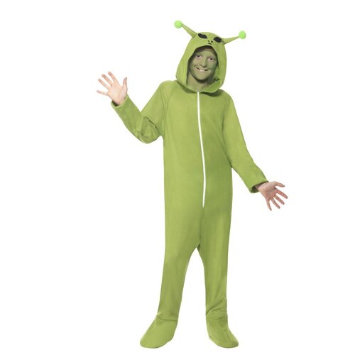 Kids Green Alien Costume