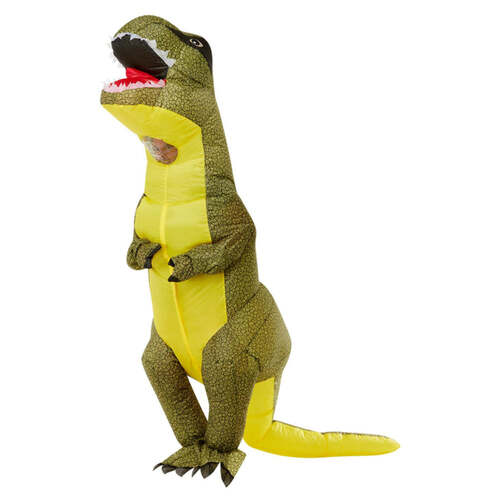 Inflatable Green T-Rex Costume