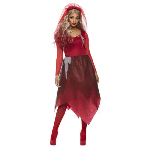 Red Grave Yard Bride Costume