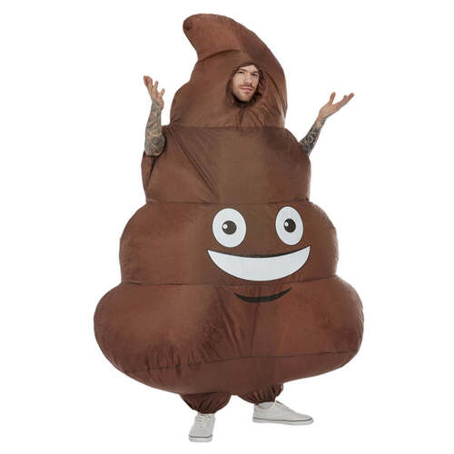 Inflatable Brown Poop Costume