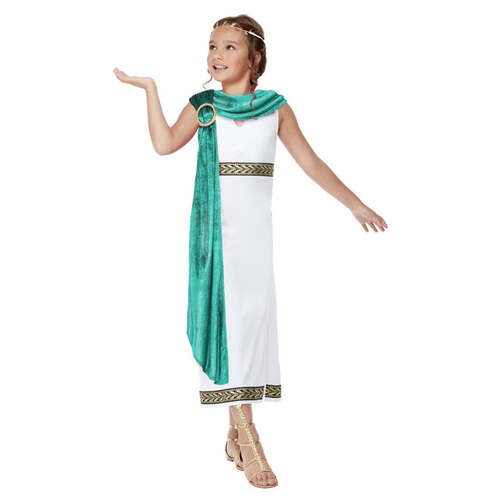 Deluxe Girls Roman Empire Toga Costume