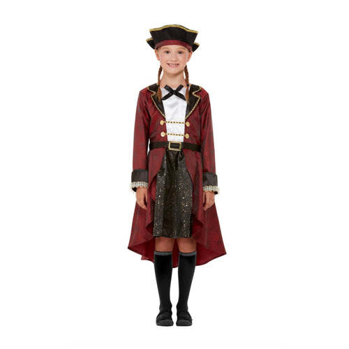 Kids Deluxe Swashbuckler Pirate Costume