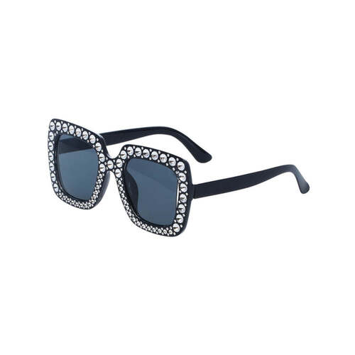 Black Disco Jewelled Specs