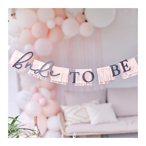 Future Mrs Bride To Be Hen Party Bunting with Tassel Garland