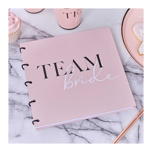 Future Mrs Team Bride Hen Party Guest Book