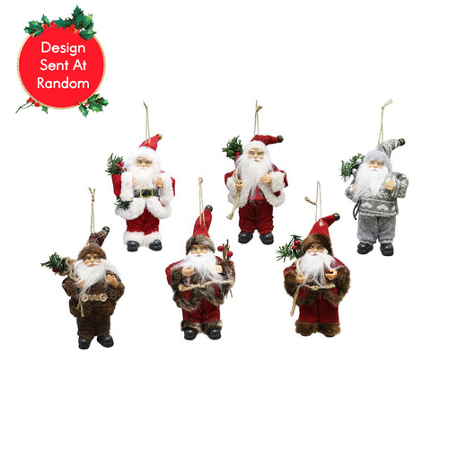 Santa Hanging Figurines 18cm 