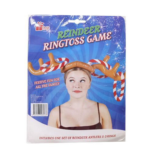 Inflatable Reindeer Antler Ringtoss
