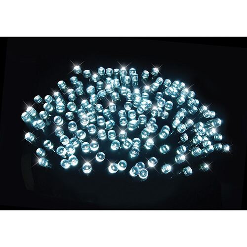 Leds Christmas Flashing White Tub With Timer 600 Lights