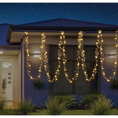 Christmas 720pc Led Cluster Lights Warm