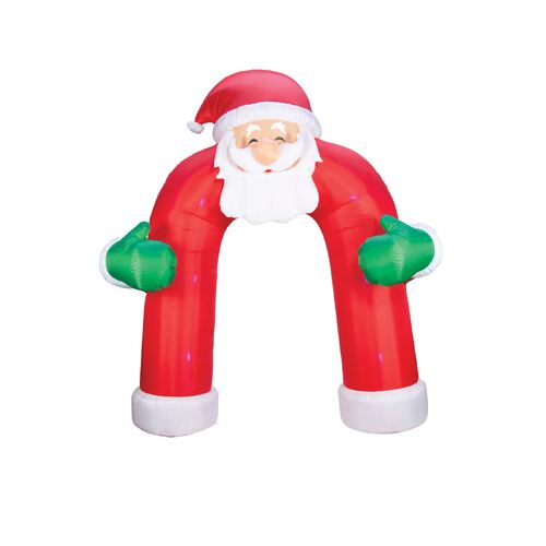 Inflatable Blow Up Santa Arch 350cm