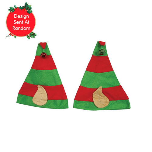 Elf Hat With Ears & Bell 