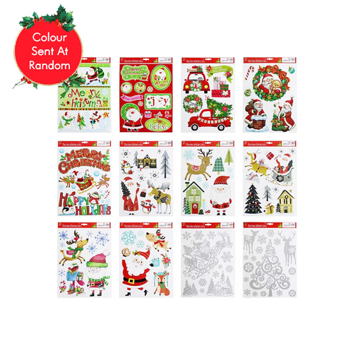 Window Cling Christmas Design Mega Mix