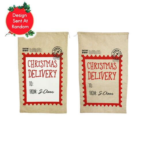 Christmas Sack Stamp Assorted 78x48cm