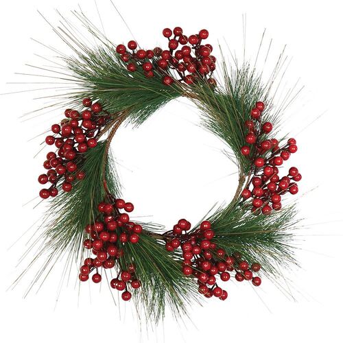 Berry Pine Wreath 45cm