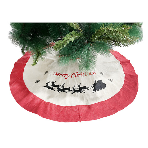 Tree Skirt Printed Scene 100cm