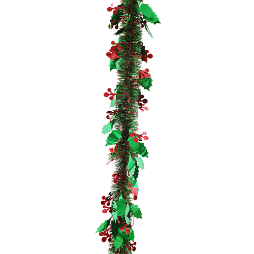Tinsel Holly Berry 2m