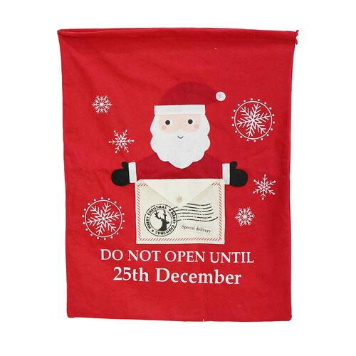 Felt Christmas Santa Sack Envelope 50x65cm